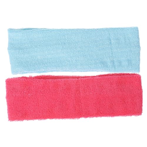 Yardwe 2 Unidades Bandana Esportiva Faixas De Suor Para Mulheres Faixas De Cabelo Flexíveis Tiaras P