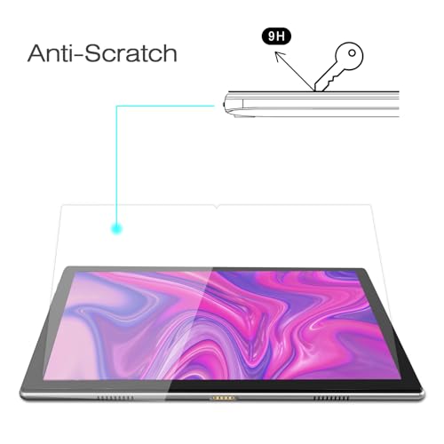 Image of plimpton Screen Protector for PlimPad P2, 10 inch Tempered Glass Film 9H Hardness, 10.1 inch LCD Protection, Anti-Scratch, Anti-Fingerprint, Easy to Install (2 Pack)