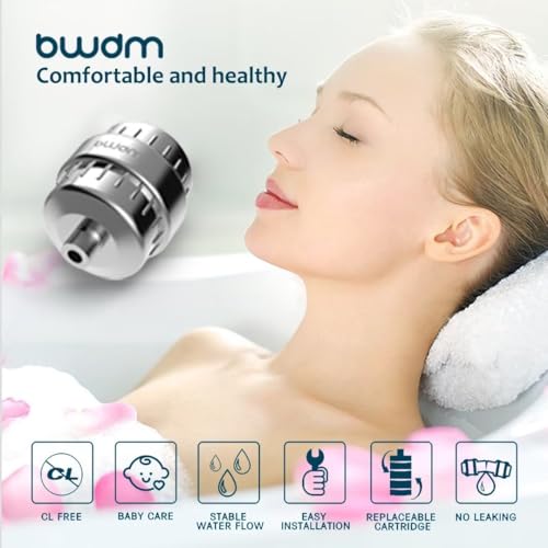 Bwdm BM-SF-15 Stage Shower Filter - Shower Head Filter - Bwdm Hard Water Filter thumb #7