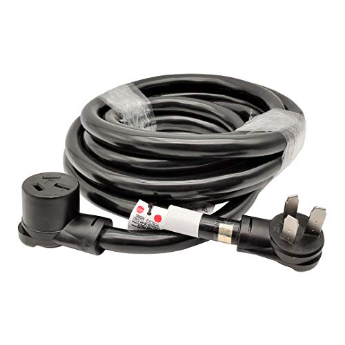 Parkworld 884937 Industrial Range, Stove, Oven 10-50 Extension Cord, 10-50P To 10-50R, 3-Prong, 50 Amp, 250 Volts, 12500 Watts (20Ft) #TOP5