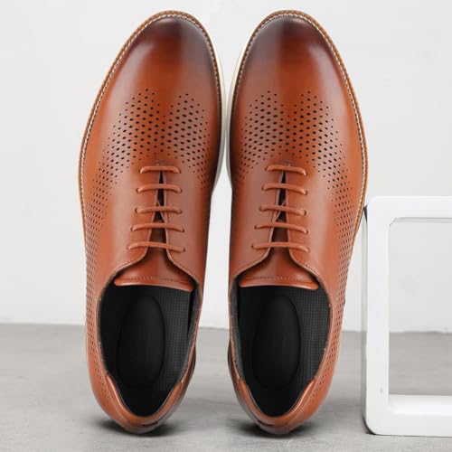 Image of CHAMARIPA Men's Height Increase Business Casual Shoes-2.76 Inch Taller