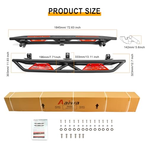 Estribos para Jeep Wrangler JL Unlimited 2018-2026 4 puertas miniatura 6
