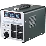 Power Station 1000 W/666 Wh, Mashine gerador portátil recarregável com bateria de reserva para campismo, autocaravanas, dones, primeiros socorros e iluminação exterior, com 4 tomadas CA