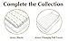 American Baby Company 100% Natural Cotton Jersey Knit Fitted Portable/Mini-Crib Sheet, Pink, Soft Breathable, for Girls