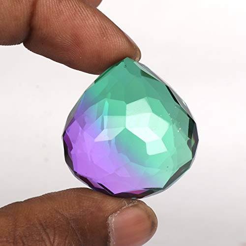 REAL-GEMS Multi Color Ametrine 99.45 Ct Pear Shaped With Quality Assurance4