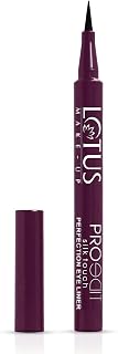 Lotus Herbals Proedit Silk Touch Perfection Matte Liquid Eye Liner 1Ml Black, Black, 2 G Price In India
