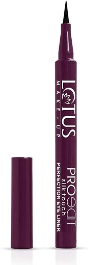 Lotus Herbals Proedit Silk Touch Perfection Matte Liquid Eye Liner 1Ml Black, Black, 2 G