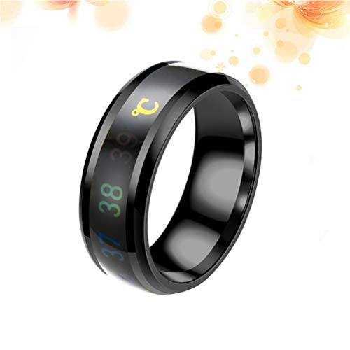 Holibanna Intelligente Anello Termometro Digitale