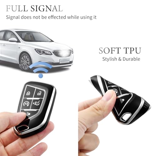 Protection clé Cadillac intégrale 360 pour préserver le boîtier - 4