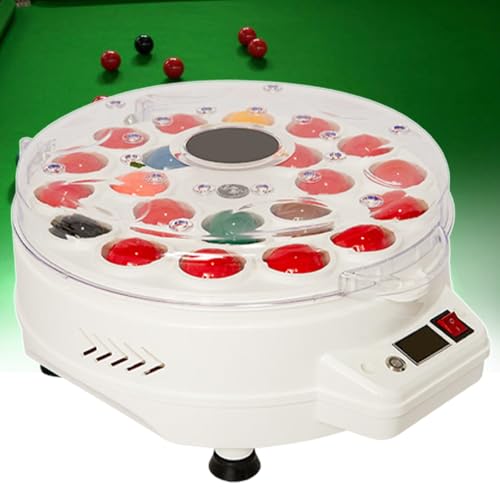 lilishangmao Pool Ball Cleaner Machine – Automatic Billiard Ball Polisher,