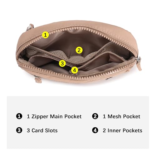 Image of Haytijoe Small Wristlet Wallets for Women Valentines Day Gifts RFID Blocking Travel Wallet Quilted Nylon Phone Purse