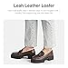 Coach Women's Leah Leather Loafer, Maple, 5.5
