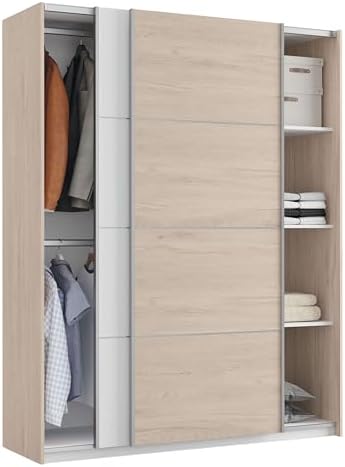 MUEBLES PITARCH | Armario Dormitorio Ropero 2 Puertas Correderas ...