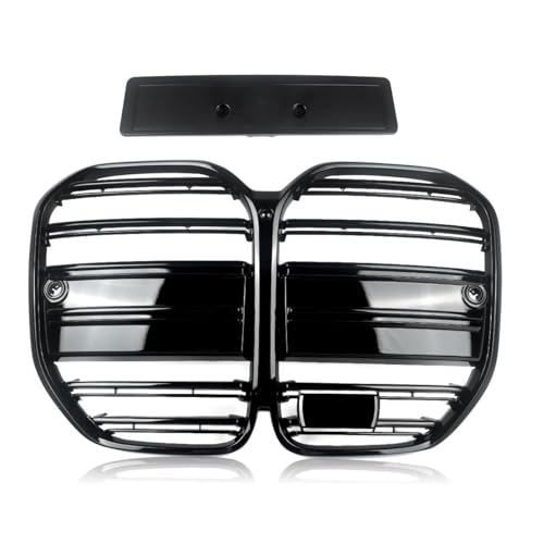 Grille de pare-chocs avant en ABS noir brillant pour BMW Série 4 G22 G23 2021-2023