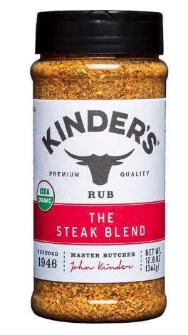 Kinders Organic Rub, The Steak Blend (12.8 oz pack of 3)