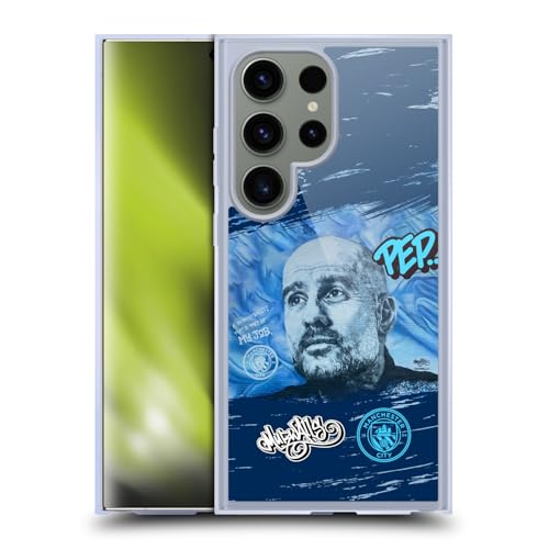 Coque Samsung S24 Ultra MagSafe Man City Pep Guardiola Gel Head Case