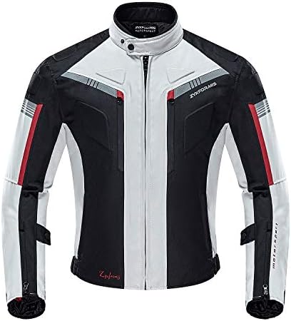 Motorcycle Jacket,Motorbike Biker Waterproof Jackets, Windproof Full Body Protective Gear Armoured Autumn Summer Winter for Men