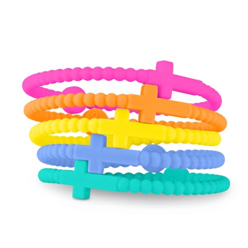 Image of Ryan & Rose Jesus Bracelets - Cross Silicone Bracelet