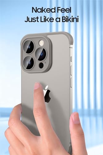Housse de protection d'objectif gris titane pour iPhone 15 Pro et iPhone 11 Pro