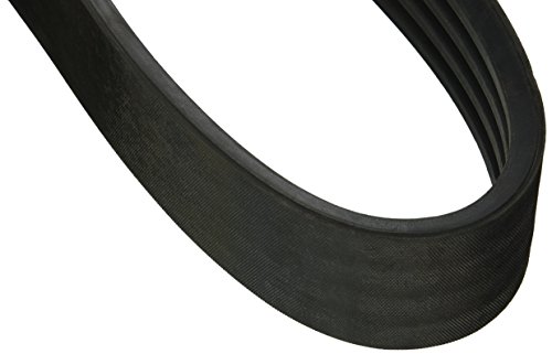 Courroie en V 4/B98 anti-patinage en caoutchouc noir de 254 cm