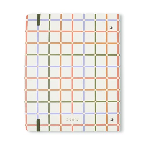 Caderno Criativo Argolado Trama Pautado 17x24 Teia, Cicero