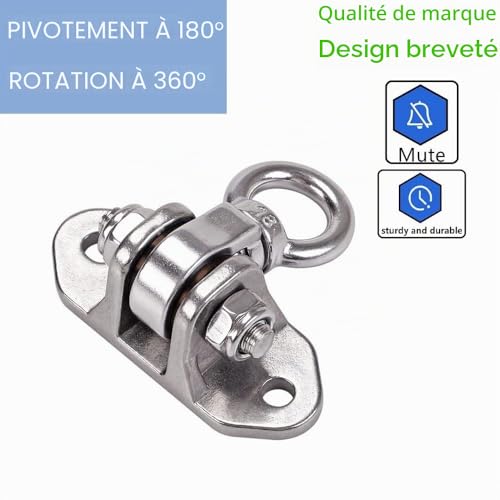 Crochet de plafond en acier inoxydable haute résistance pour suspension premium - 7