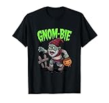 Gnom-Bie Halloween Zombie Gnome Creepy Pumpkin Undead T-Shirt