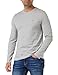 Produktbild Tommy Hilfiger Herren Langarmshirt Tommy Logo Baumwolle, Grau (Light Grey Heather), XS