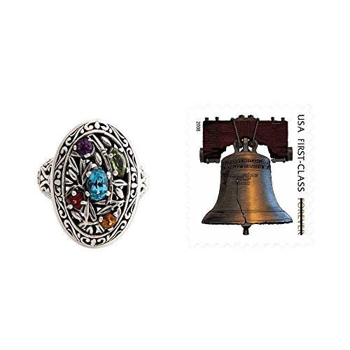 NOVICA Bamboo Blossoms Sterling Silver Cocktail Ring #TOP30