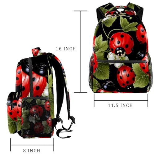 Sac à dos Campus Lady Beetle E multicolore avec porte-bouteille - 2