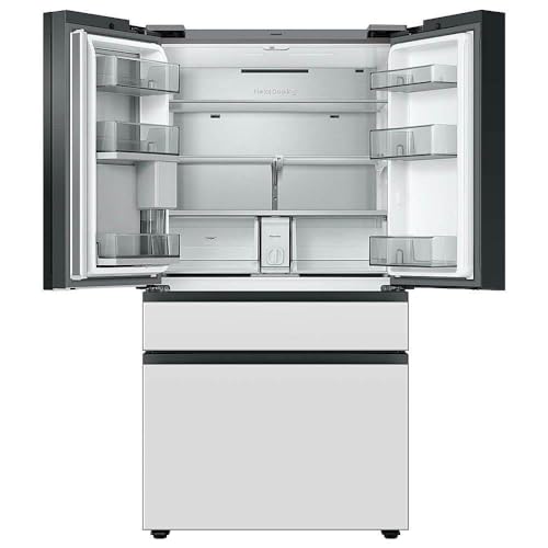 Samsung Rf23Bb890012 23 Cu. Ft. White Glass 4-Door French Door Counter Depth Smart Refrigerator thumb #3
