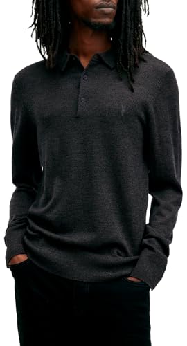 Men's Mode Merino Long Sleeve Polo