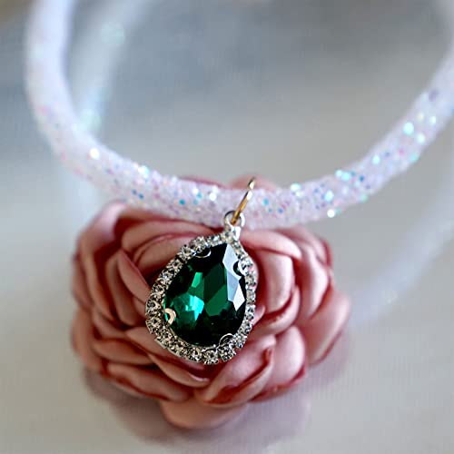 調整可能な犬の子犬襟ウェディングジュエリーカラービットデイパーティーサプライウェディングバースデー写真小道具 - 男の子の猫のための首輪