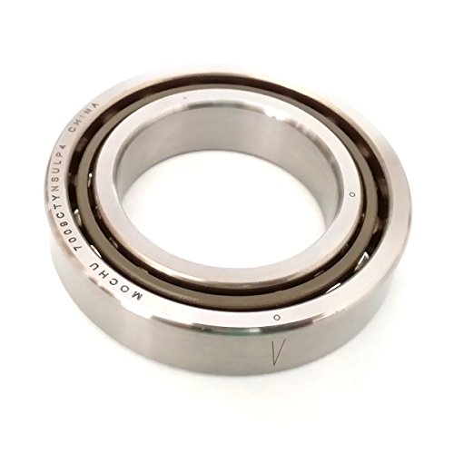 MOCHU 7009 7009C 7009CTYNSULP4 45x75x16 ABEC-7 Angular Contact Ball Bearing CNC 15° Contact Angle Universal Arrangement Metric