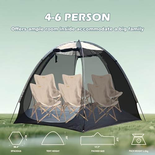 4-6 Person Gazebo Tent
