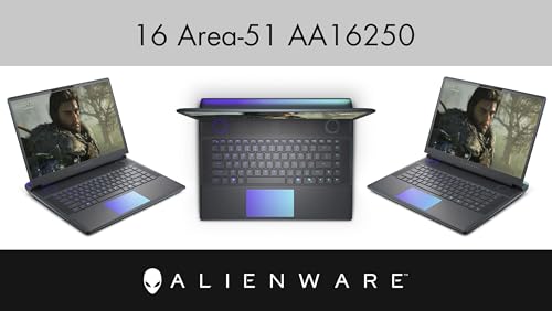 Image of Alienware 16 Area-51 AI Gaming Laptop 16.0 inch 240Hz WQXGA (2560x1600) (Intel Ultra 9-275HX, GeForce RTX 5090 24GB, 64GB DDR5, 8TB SSD, RGB KB, 2 Thunderbolt 5, Wi-Fi 7, Win11P) w /DKZ USB Port Expander