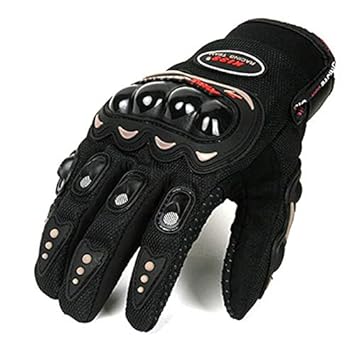 Autofurnish Motorcycle Black Riding Bike Gloves