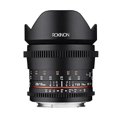 Rokinon 16mm T/2.6 Full Frame Cine Wide Angle Lens for Micro Four Thirds MFT, Black (FFDS16M-MFT)