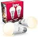 Produktbild innr Zigbee E27 Smart Lampe, funktioniert mit Alexa und Hue* (Bridge erforderlich), Warmweiß, Glühbirne E27 Dimmbar, Smart Home Lampe, 1150 Lumen, 2-Pack