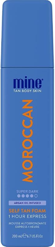 MINETAN BODY.SKIN Moroccan Mousse Autobronzeadora, 1 unidade