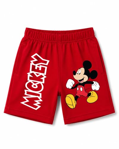 Image of Kuchipoo Disney Boys Regular Fit Cotton Shorts - Pack of 3