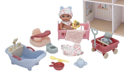 Muñeca Lil' Cutesies en set casa con muebles 16 pzas miniatura 4