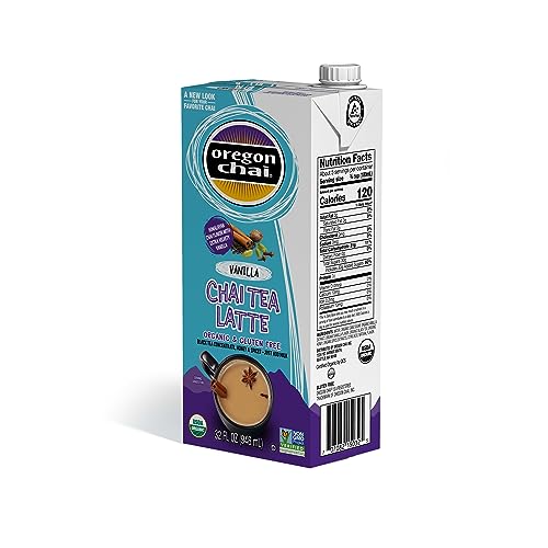 Oregon Chai Vanilla Chai Concentrate, 32 Fluid Ounces (Pack of 1)