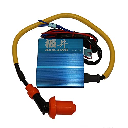 Ban Jing High Performance Microchip CDI Coil for 50cc to 500cc 4 Stroke Scooters