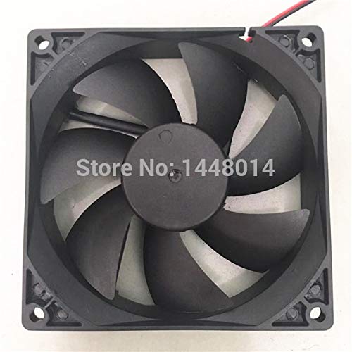 Top-down view of a single YOTON printer suction fan, showing the fan blades and mounting holes.