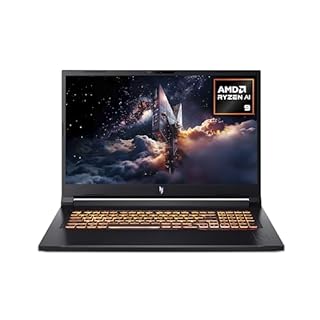 acer Nitro V 17 AI I Copilot+PC I PC Portable Gaming 17.3" FHD 144Hz I NVIDIA GeForce RTX 5070 I Ryzen AI 9 365 I 32 Go RAM I 1024 Go SSD I Windows 11 Home I Noir I Clavier FR AZERTY I ANV17-61-R42Y