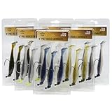 Chubbs Lures Pre-Rigged 4 Inch Swimbait Kit | 6 Different Packs | 18 Total Fishing Lures