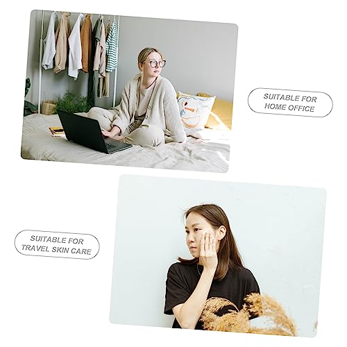 WOONEKY 100 Unidades Toalha De Rosto Limpa Lenços De Algodão Faciais Lenços De Maquiagem Lenços Umed