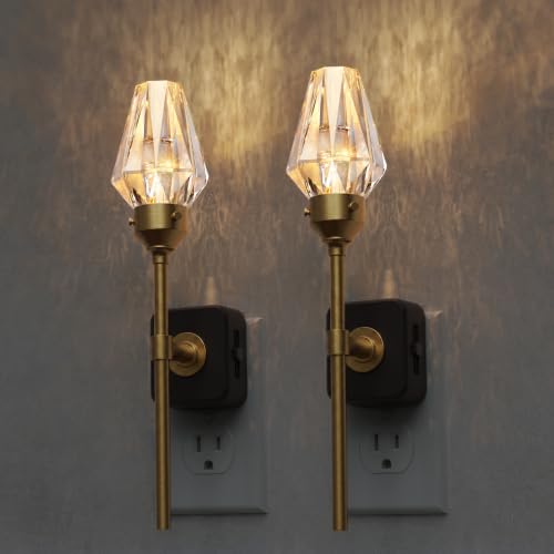 Image of L LOHAS LED Night Light, 2 Pack Night Lights Plug into Wall