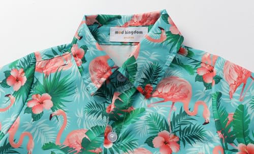 Ensemble short hawaïen garçon idéal pour les vacances à la plage